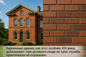 Срок службы кирпичного дома: сколько лет прослужит кирпичное здание