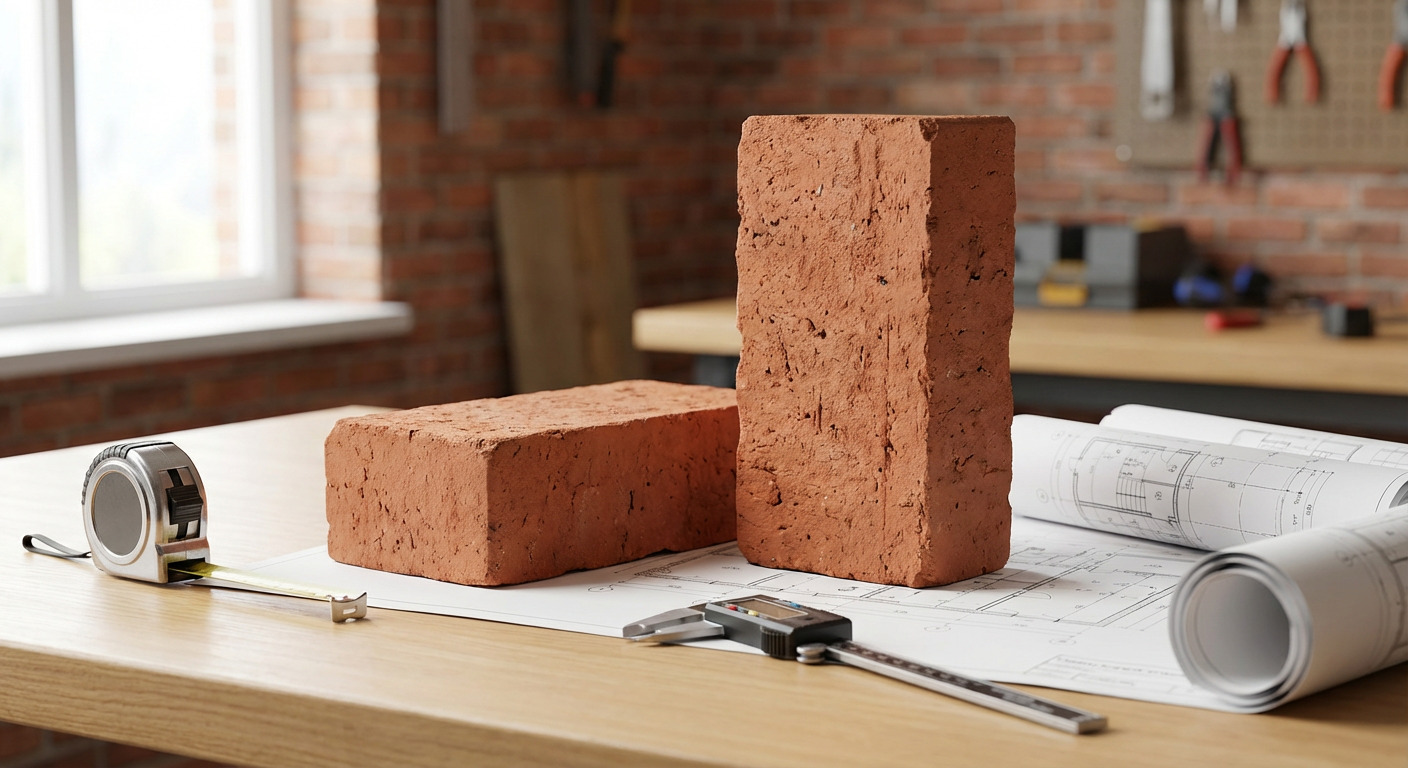 Стандартные размеры одинарного кирпича